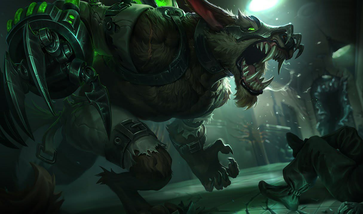 Warwick Champion in LoL Fierce in Jungle