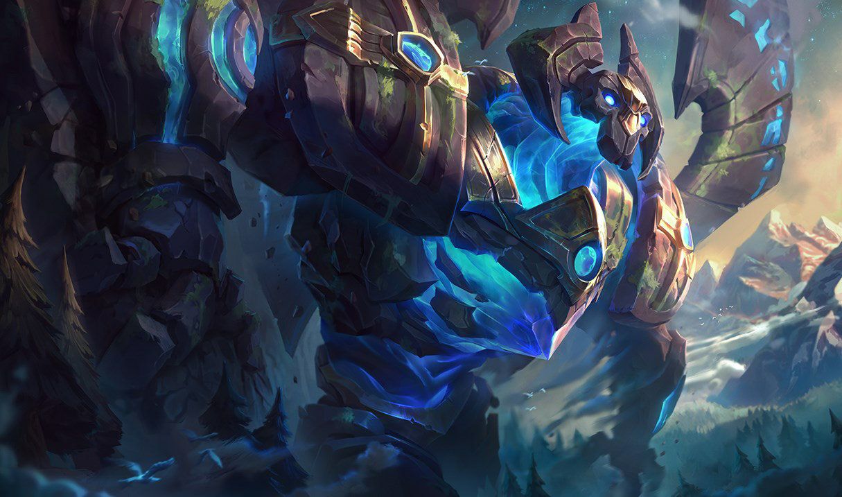 Stone Golem Galio in League of Legends