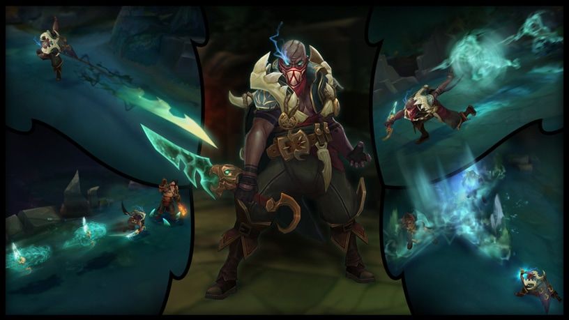 League of Legends Champion Pyke Abilties